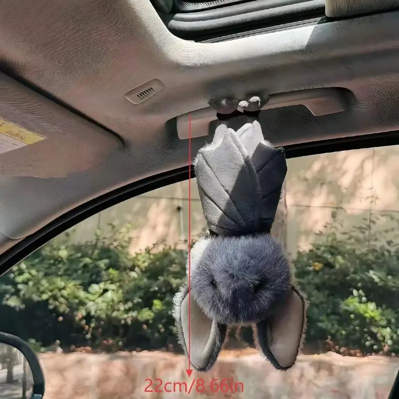 ตุ๊กตาหมูแบทสุดน่ารัก ตุ๊กตาสัตว์การ์ตูนนุ่มนิ่ม ของเล่นตุ๊กตาผ้าสำหรับตกแต่งบ้านและรถยนต์ ของขวัญวันหยุด