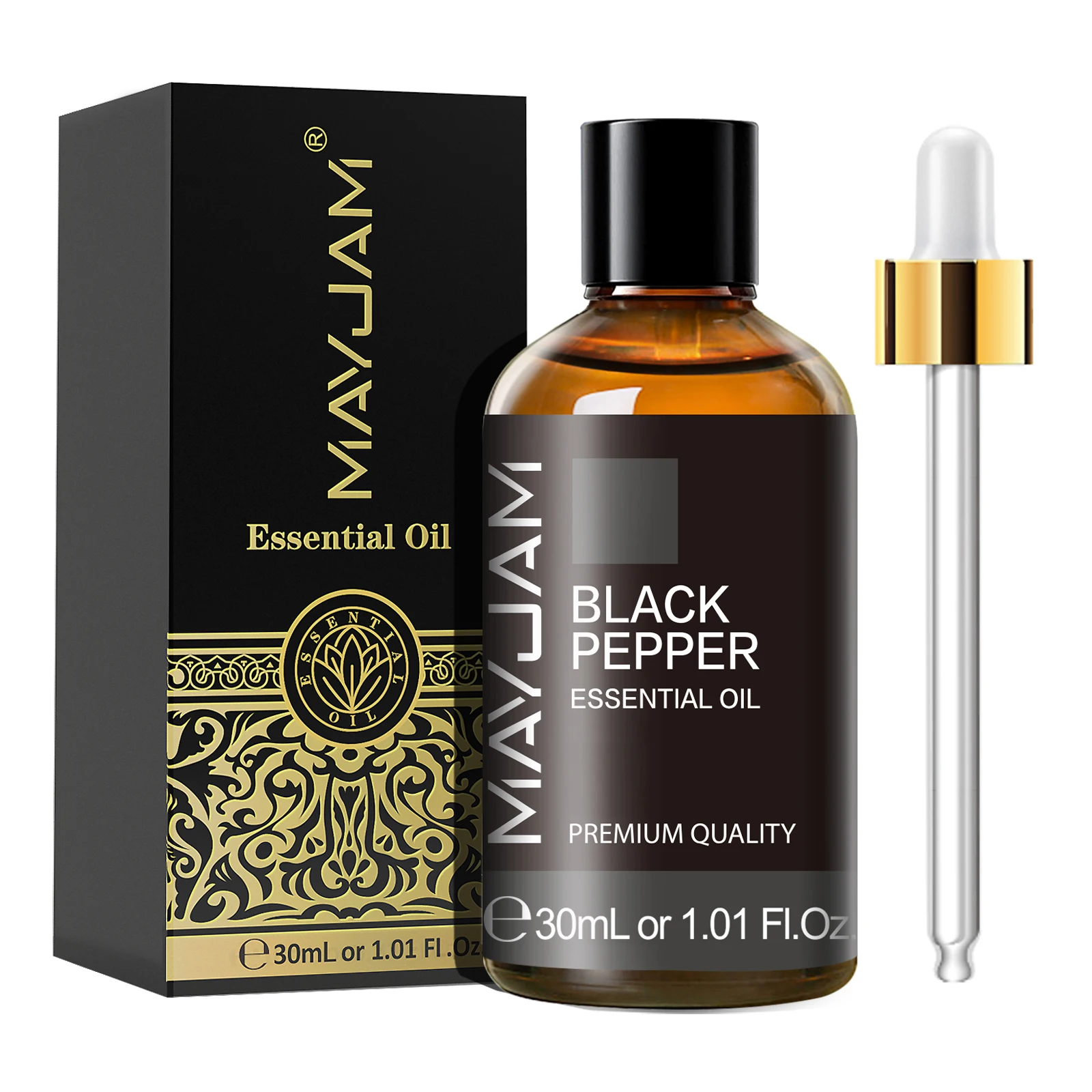 MAYJAM 1PCS 30ML Aromatherapie Ätherisches Öl Lavendel Vanille Jasmin Eukalyptus Pfefferminze Aromaöl für Diffusor Kerze Seife