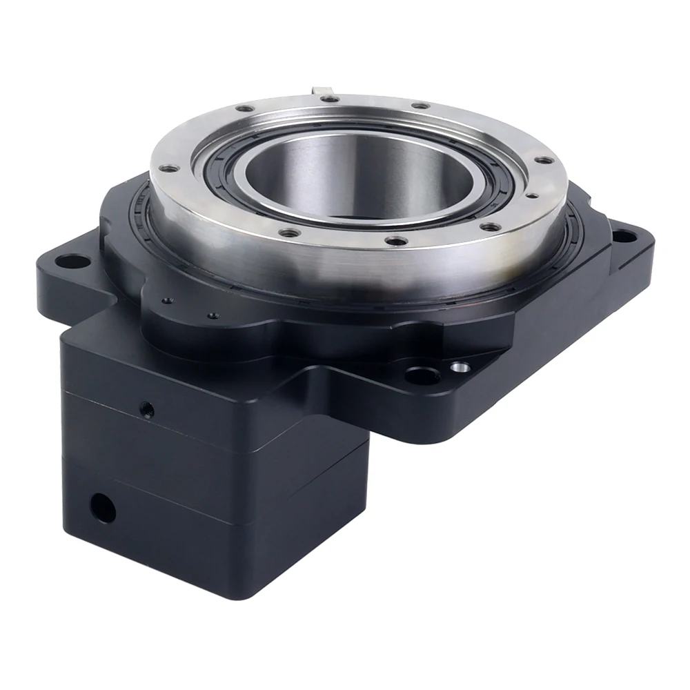 STEPPERONLINE 130mm Hollow Rotary Actuator Hollow Rotating PlatformRatio 10:1 18:1 Input Shaft 8mm for Nema 23 Stepper Motor