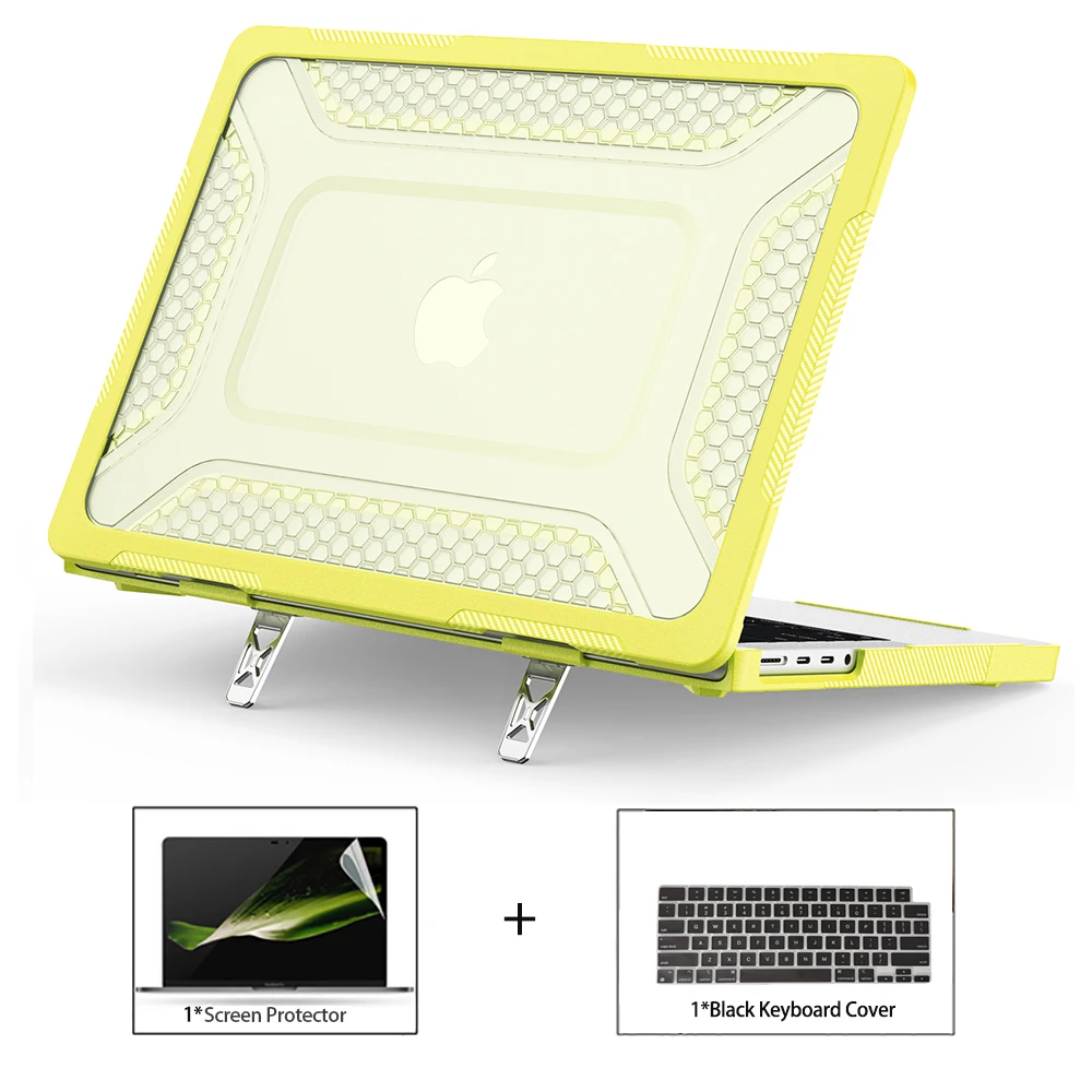 Laptop Case For MacBook Pro 14 Case M5 2026 A3426 Shell with Screen Protector & Keyboard Cover for MacBook Pro 14 M4 Stand Cover