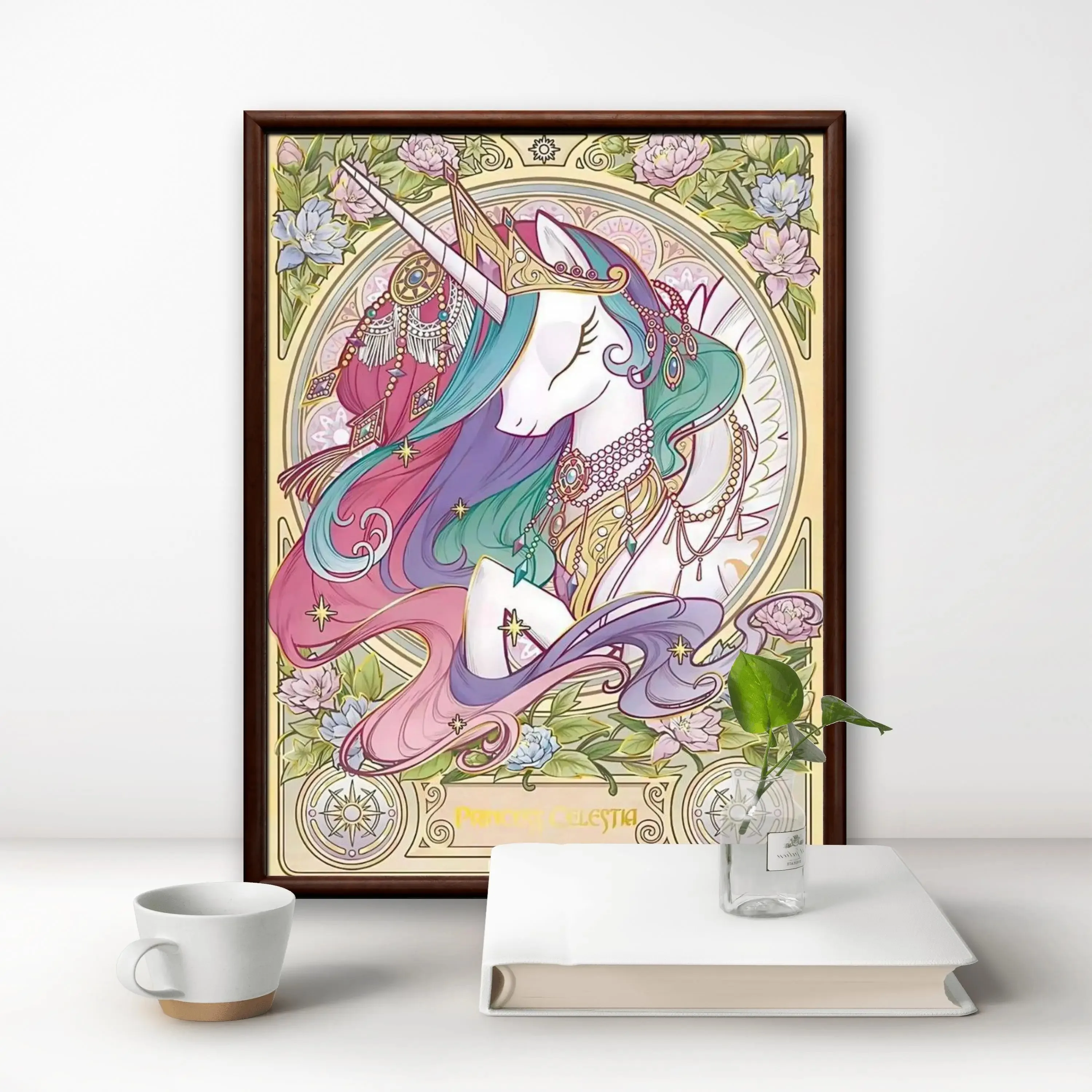 Mucha style My Little Pony 5D  - Embroidery Unicorn ulasan dan harga