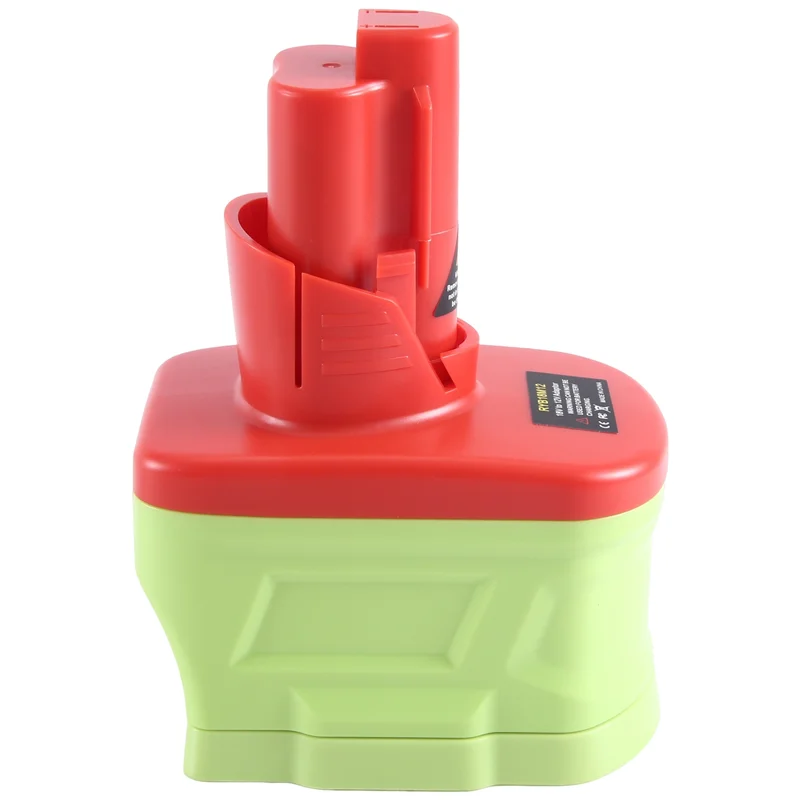 ABRW-RYB18M12 Parti dell'adattatore della batteria per la batteria al litio RYOBI 18V Converti in per utensile elettrico a batteria 12V M12
