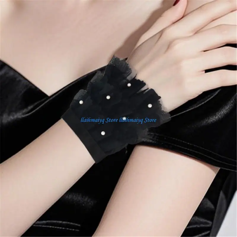 573B Elegant Mixture Strengthened Trim Sleeve Protectors for Women Men Daily Ease