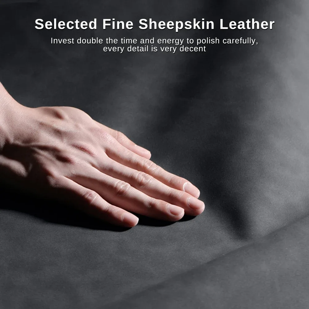 Luxury Sheepskin Leather TPU Camera Protect Case for Samsung Galaxy Z Flip 6 5 4 3 5G Skin Feel Sheepskin Phone Flip Soft Cover
