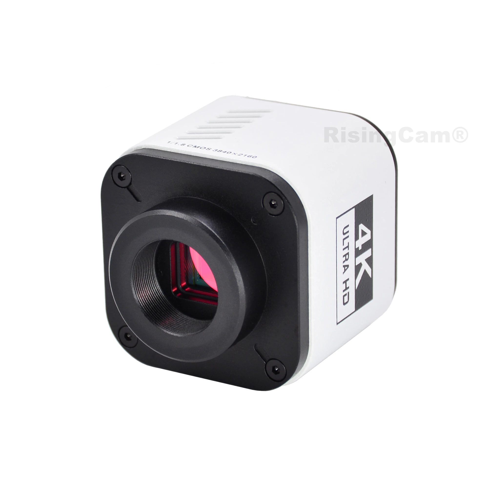 Imagem -02 - Uhd Câmera de Microscópio Industrial com Sensor Embutido Saída Hdmi e Usb Montagem c Industrial Sensor de 30fps Sony Imx678 Pol Risingcam4k