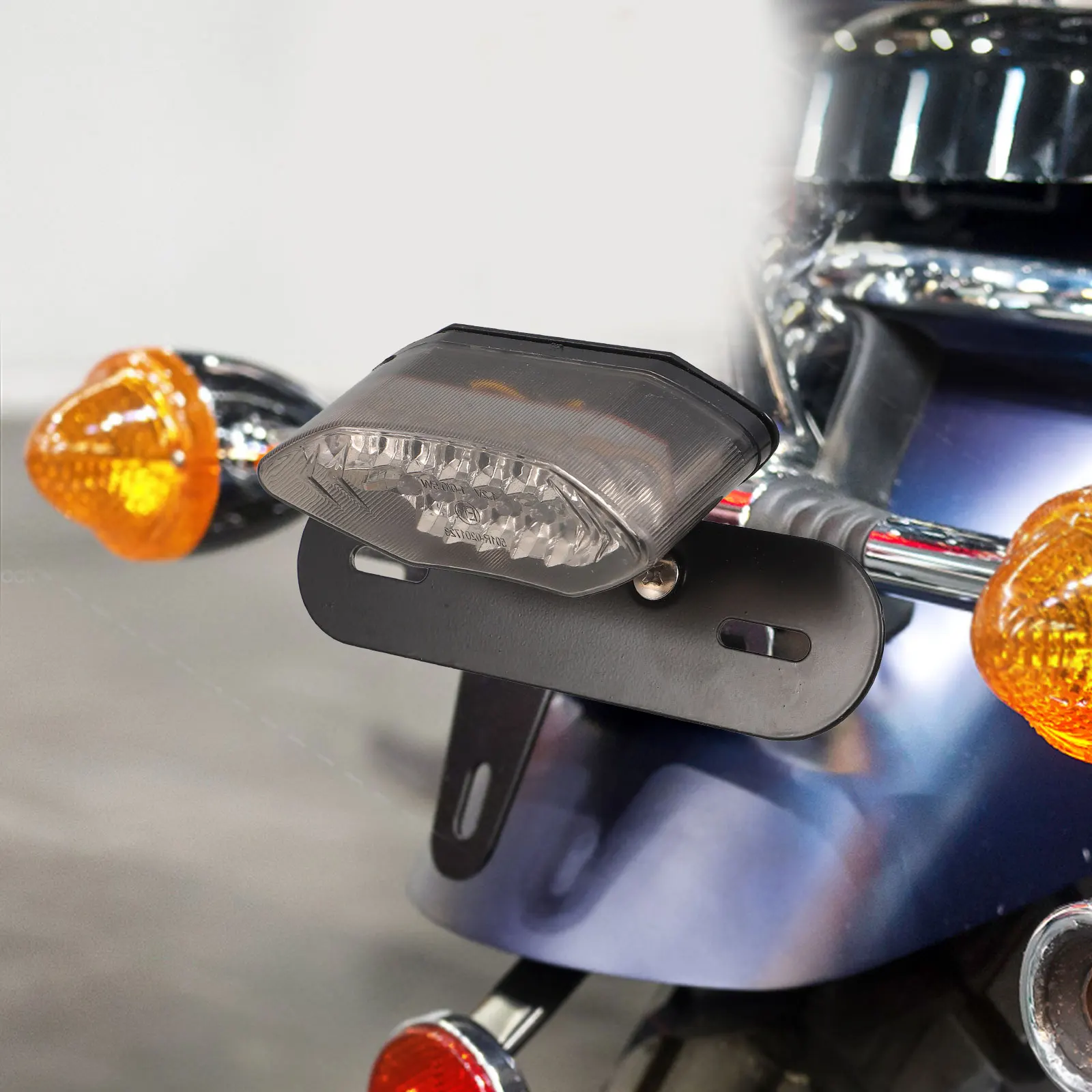 Retro Tail Light Motorcycle Rear Brake Bracket Plastic ATV Accessories Universal Fit Long Lasting Durable Simple - Image 2