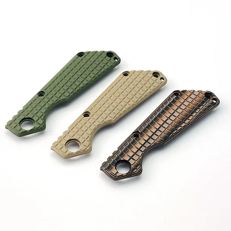3 Colors Custom G10 Grip Handle Scales Replacement For Genuine Strider SNG New Version Knives DIY Making Accessories Parts Patch