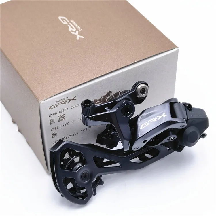 Shimano-grxリアディレイラー,RD-RX820-SGS, RD-RX822-GS,12スピード