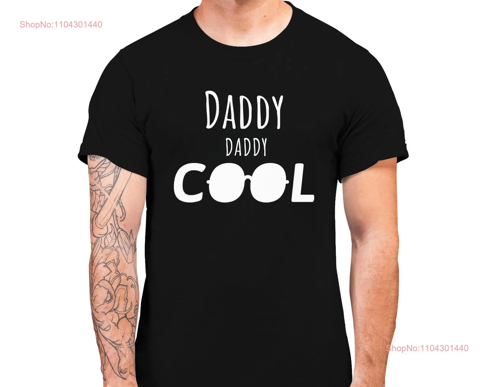 Daddy Cool Men's T shirt Fathers Day Coll Funny long or short sleeves