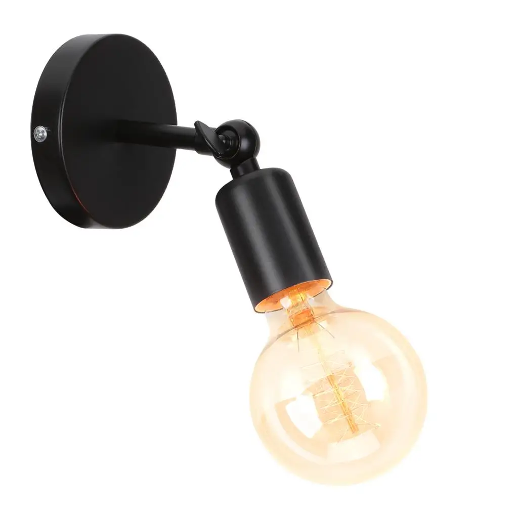 

Wall Lamp Vintage Sconce Wall Lights Fixture E27 LED Bedside Retro Lamps Industrial Decor Living Dining Room Bedroom Lighting