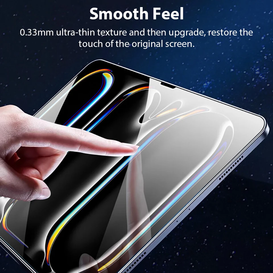 Protector de Pantalla de Cristal Templado para iPad Pro 13 11 M5 M4 12.9 A16 10 9 10ª 9ª Generación Air 5 4 3 M3 M2 Mini 7 6 Accesorios 4