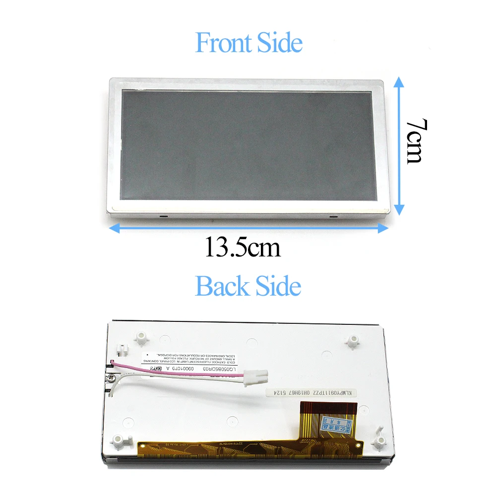 Car Front Central Control Dashboard Multimedia Display GPS Navigation Screen Tray Cushion Cover For Benz C Class W204 2007-2010