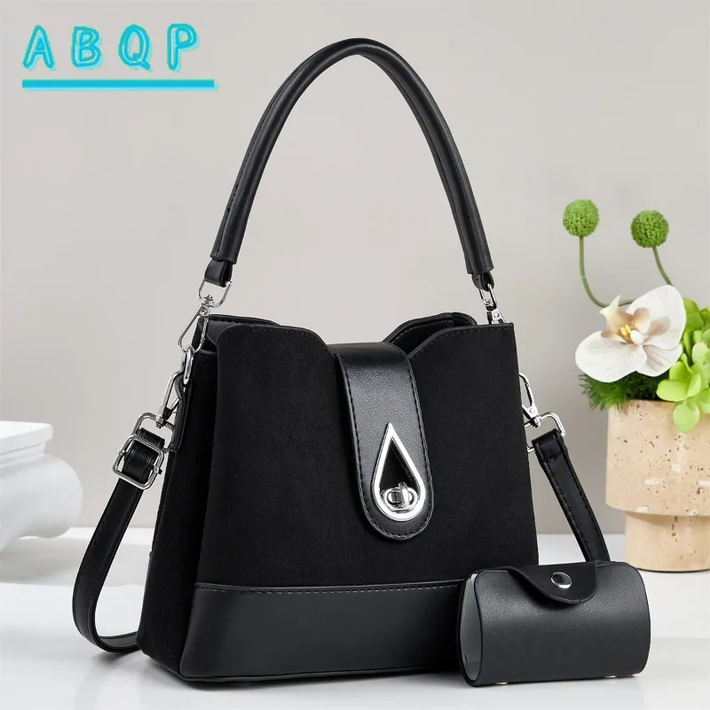 New Women's Handbag Large Capacity Luxury Fashion Women's Shoulder Bag High Quality Casual 2-piece Set Women's Bag High Quality