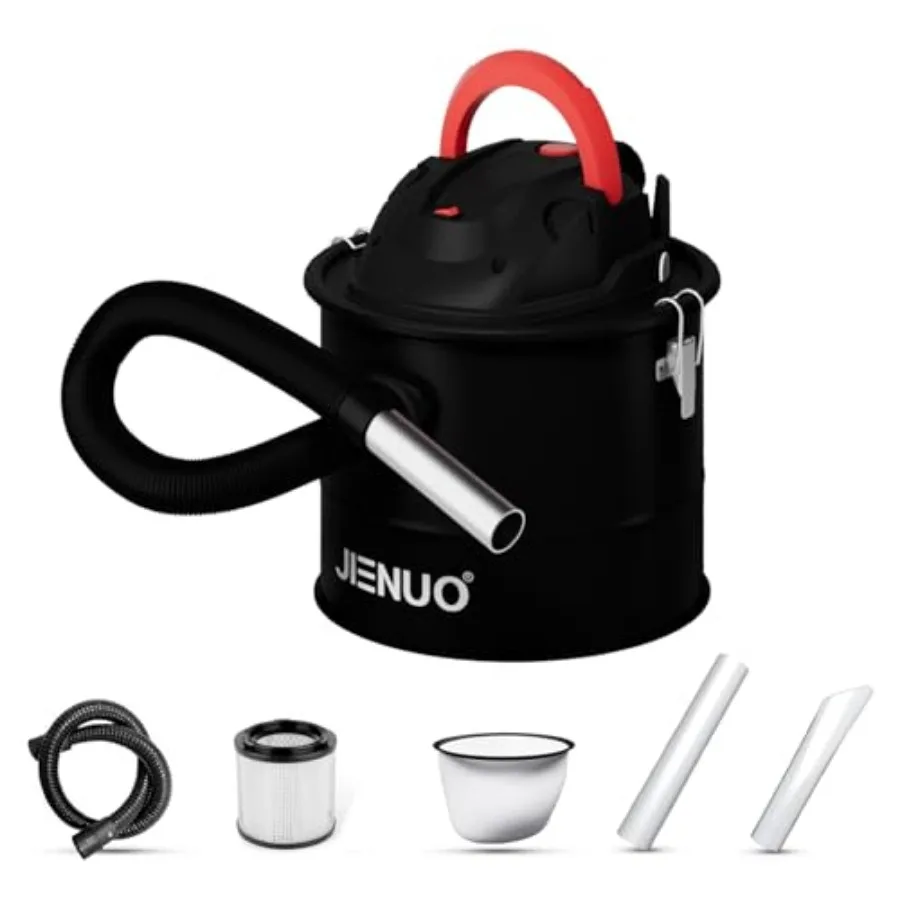 

Ash Vacuum Cleaner, with Semi Auto Filter Clean and 1000W Powerful Suction, 4 Gallon Ash Vac with Blower Function for Fireplace