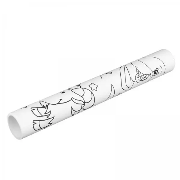 2x Coloring Roll for Children Color Filling Paper Coloring Paper Roll Drawing Color for Activities Birthday Preschool