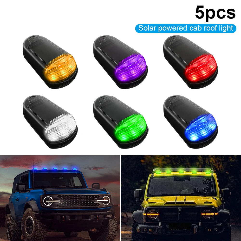 

Universal Car Solar LED Warning Light Night Cab Lights Alarm Wireless Strobe Lamp Anti-Theft for Car Truck SUV