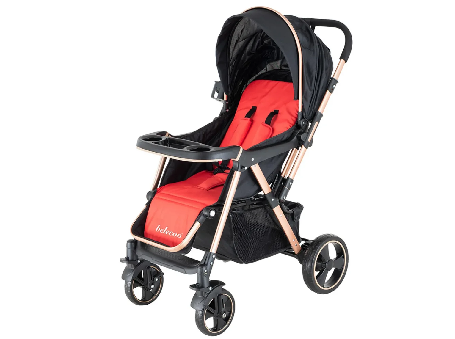 Belecoo 3 City Stroller - Red