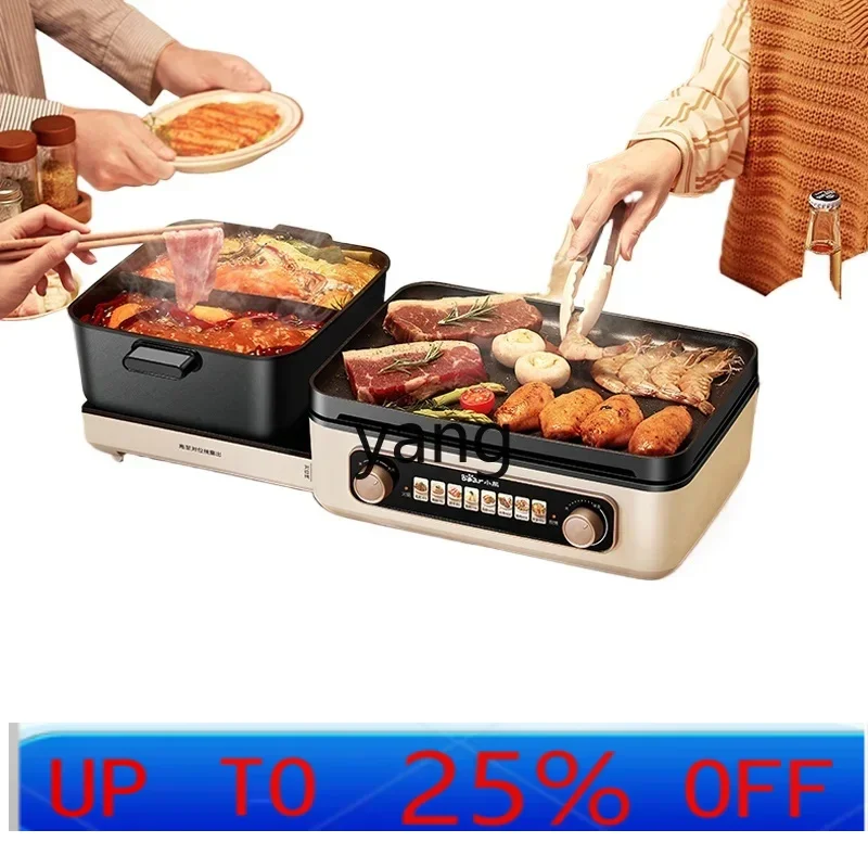 cx Multifunctional Electric Hotplate Household Electric Oven Smoke-Free Fried Meat Roasting Pan