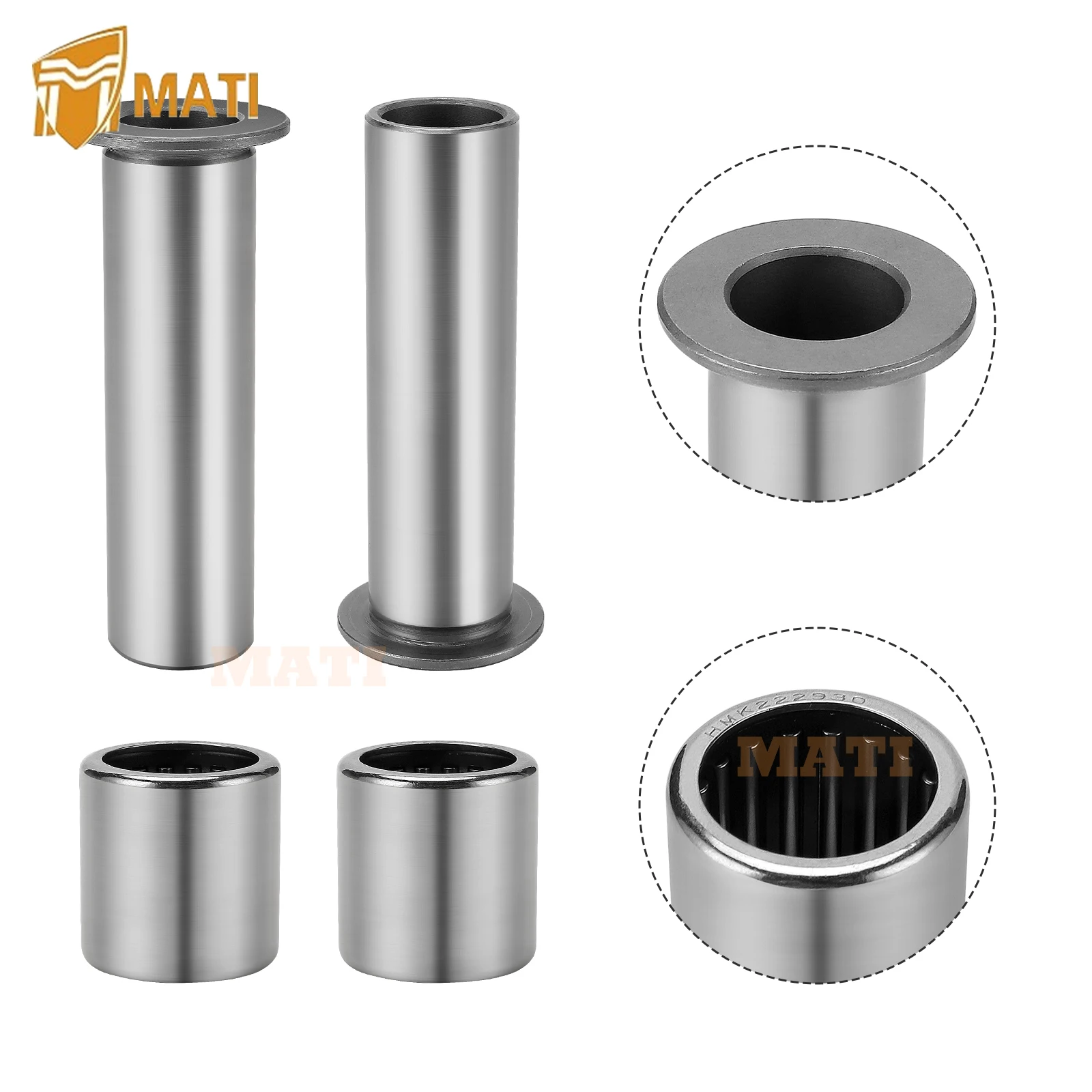 MATI Rear Swingarm Swing Arm Bearing Seal Bushing Rebuild Repair Kit for Suzuki LTZ400 LT-Z400 Z400 Quadsport 400Z 2003-2014