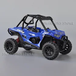 1:22 Diecast Model ATV Toys All Terrain Vehicle Quad Cart Pull Back Miniature Replica Sound Lights