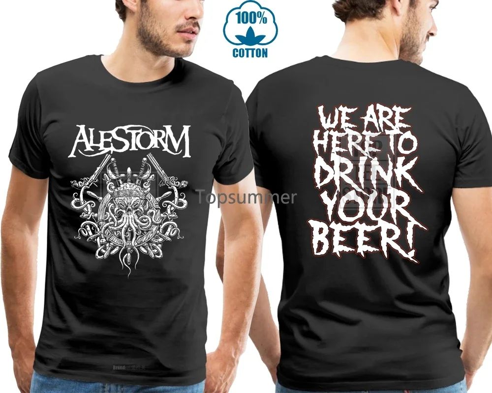 

Alestorm Tee T Shirt Folk Metal Christopher Bowes S M L Xl 2Xl 3Xl Gloryhammer 012769