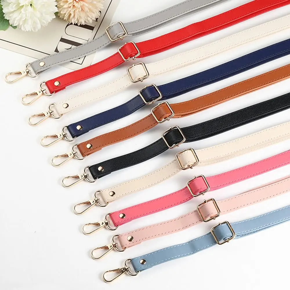 130cm Leather Shoulder Strap Buckle Bag Accessories Crossbody Bag Strap Handbag Handle Replacement Bag Belt