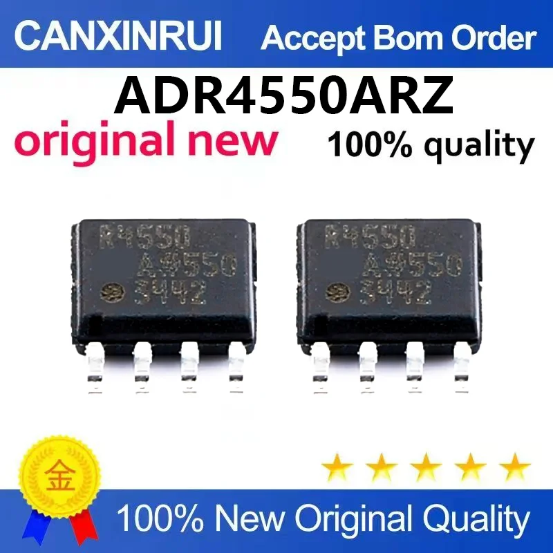 (5pcs-100pcs)Original ADR4550ARZ ADR4550AR silk screen R4550 5.0V voltage reference chip