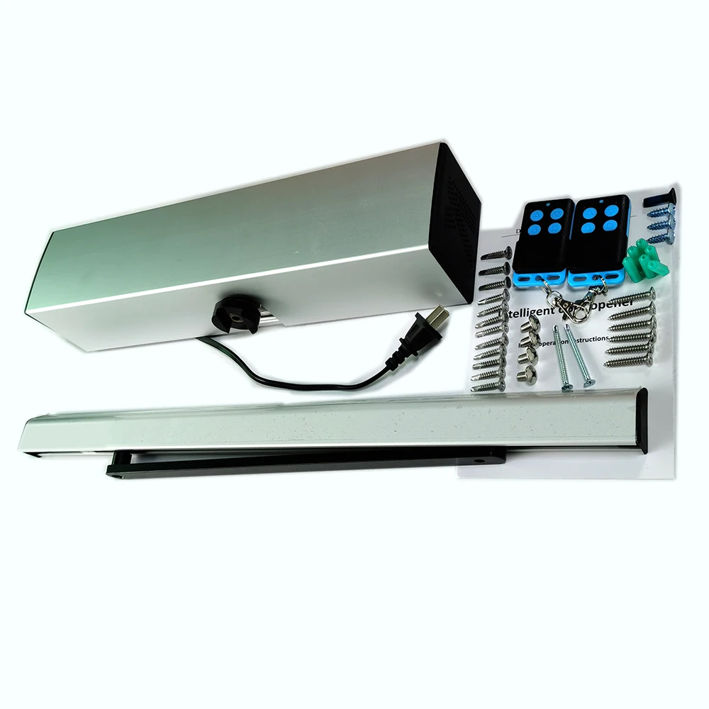 Abridor de porta automático dc24v, puxar ou empurrar portão, fácil de instalar, abridor de porta balanço elétrico, 100kg, operadores de porta automática