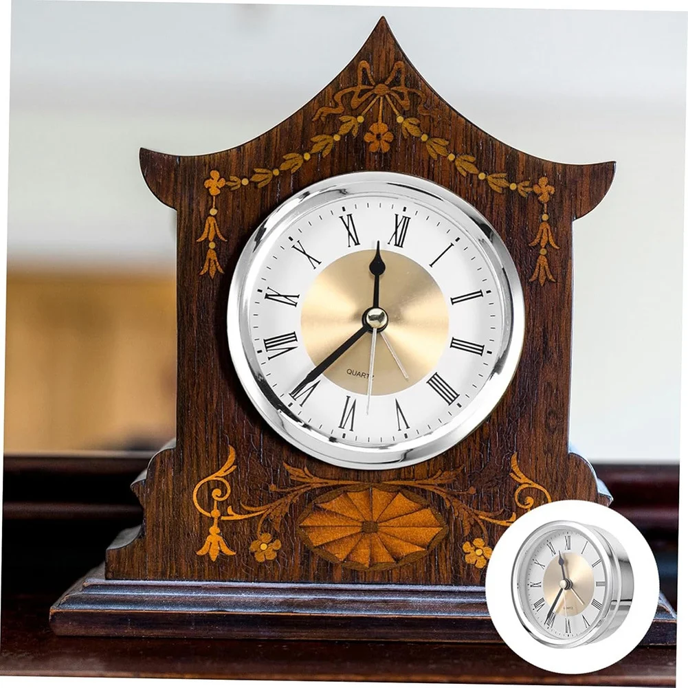 89mm Quartz Movement for For CRYSTAL Face Clock Building DIY Alarm Clock Silver Gold Metal 8.9x8.9x3.2cm Dimensions
