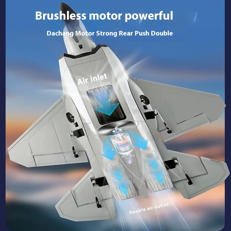 التحكم عن بعد طائرة مزودة بجهاز للتحكم عن بُعد 2.4G 4 قنوات J35 ثلاثية الأبعاد طائرة حيلة فرش EPP للبالغين والأطفال الأولاد هدية FX9631