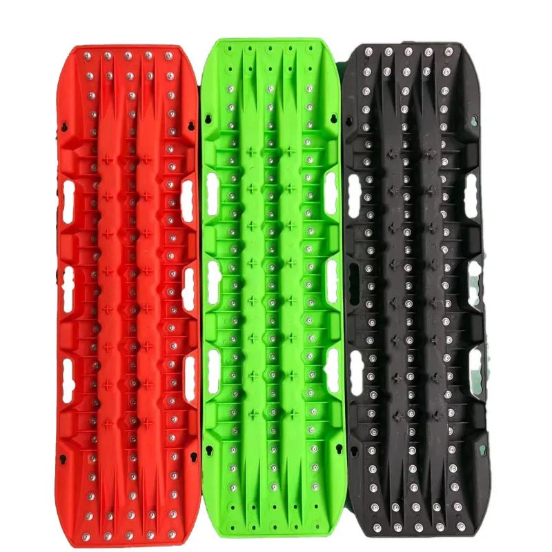 Car rescue track second-generation escape board anti-skid anti-sand anti-sand traction snow off-road vehicle 1 pair