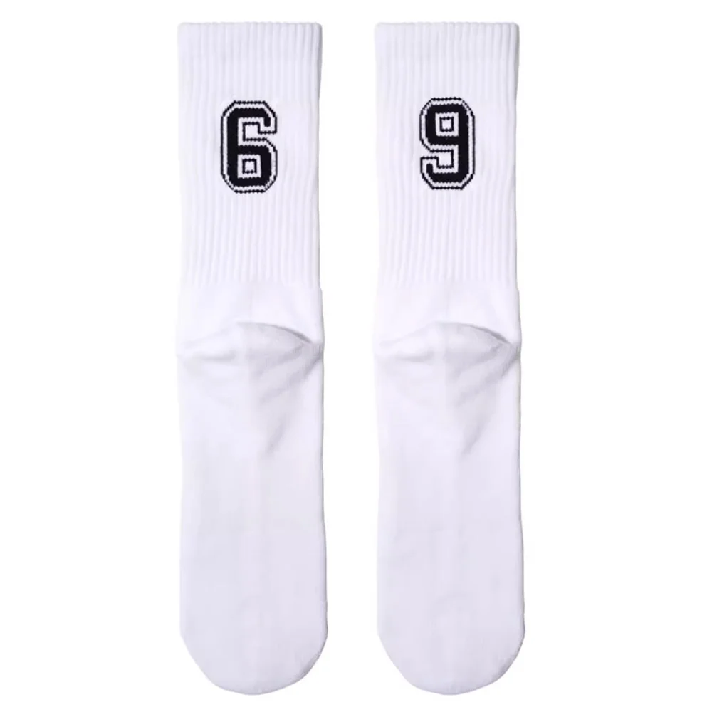 Men's Figure 69 Sports Towel Bottom Sports Socks Tall Long Fitness Basketball Football Socks