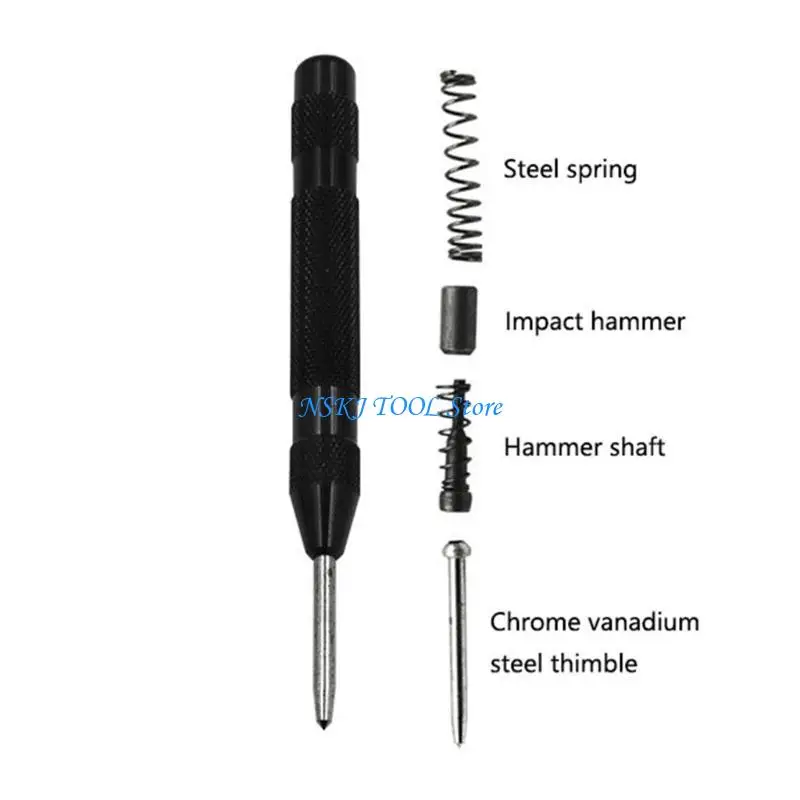 

L8RC Automatic Center Hole with Comfortable Spherical Handle Easy to Work