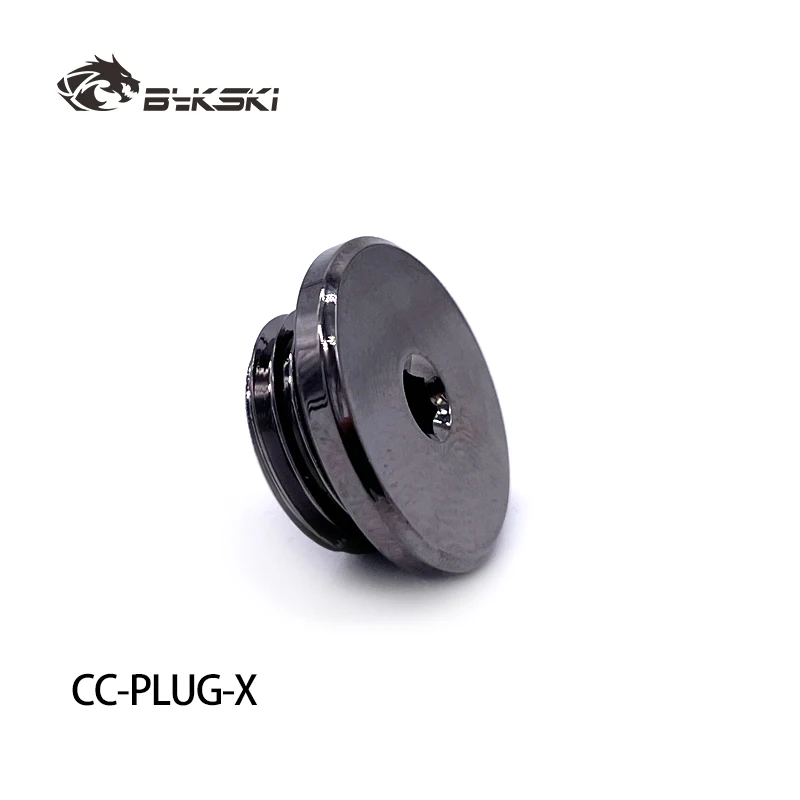 Bykski CC-PLUG-X Brass Ultra Thin Inner Hexagon Water Stop Sealing Lock Computer Water Cooling Acessories G1/4" Fitting End Plug - view 4