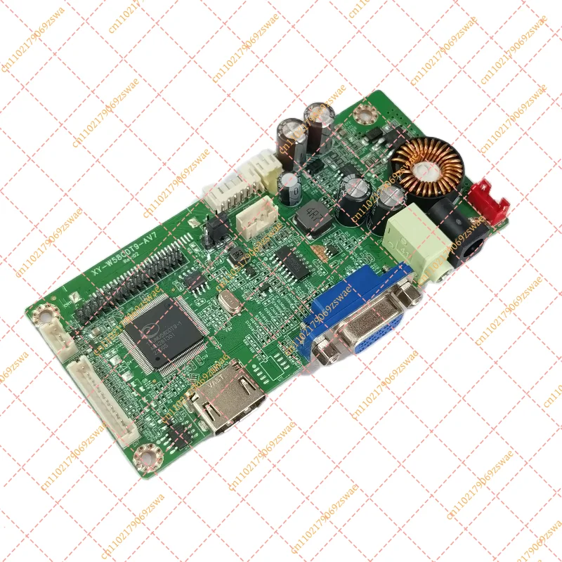 HDMI+VGA LCD Monitor Driver Board - Desktop Screen Control Board with Integrated LED Constant Current