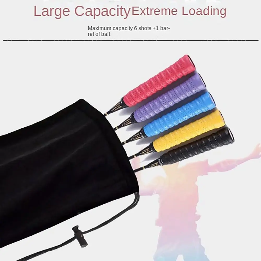 

Thickened Fluff Badminton Racket Storage Bag Sport Supplies Large Capacity Racquet Pouch Wear-resistant Protective Cover Outdoor