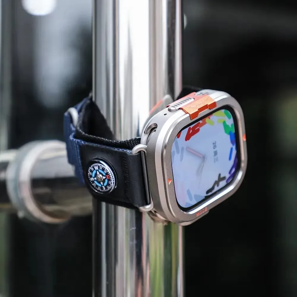 Metal Case for Apple Watch Ultra 2 49mm 46mm Protector WatchCase Aluminum Cover Bumper Frame for IWatch Series 10 9 8 7 6 5 4 SE