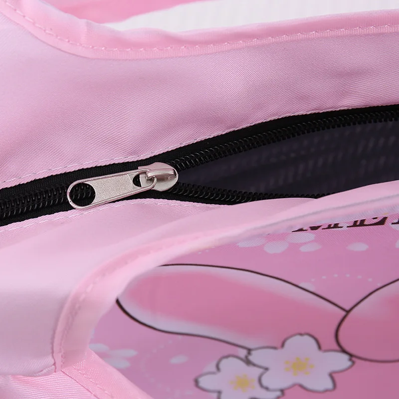 Kawaii Anime Lunch Box Bag Kuromi Hellokts My Melody Kimono Series borsa isolante borsa da Picnic ad alta capacità custodia regalo giocattolo