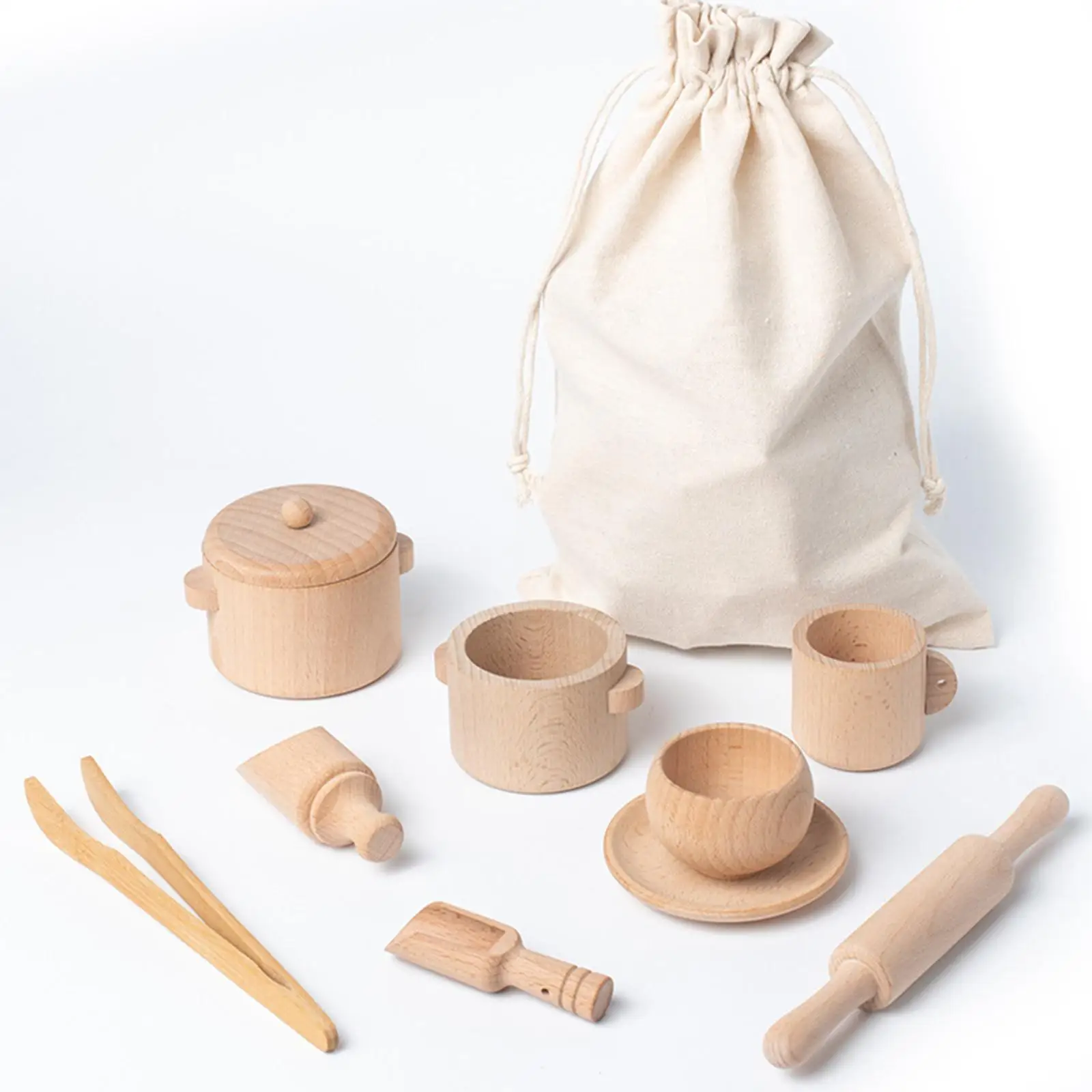 Sensory Bin Tools Toys Montessori Toys Wooden Scoops and Tongs