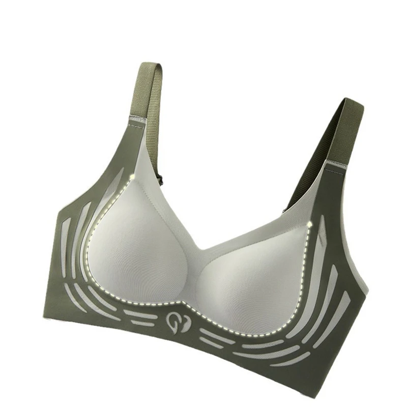 

Plus-Size Sports Bra: Side-Smoothing & Lift-Lock Tech for Running - Petite Enhancement, Anti-Sag Cups