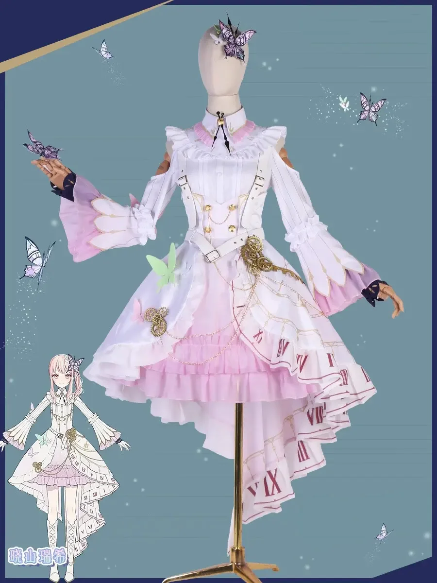 PJSK Akiyama Mizuki Cosplay Costumes Game 3rd Anniversary Cosplay Dress Halloween Party Suit Uniforms Custom Made