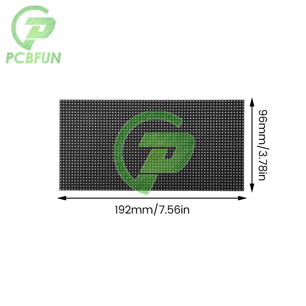 P3 Indoor LED Display Module 64x32 Dots Full Color SMD2121 LED Matrix Panel voor Reclame Educatieve Video Display