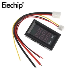 1PC DC 0-100V 10A 100A LED Digital Voltmeter Ammeter Dual Display Voltage Detector Current Meter DSN-VC288 Module