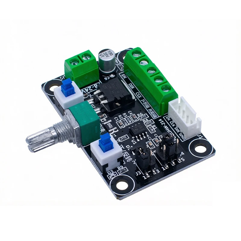 DC 12V 24V Stepper Motor Driver Controller Speed Regulator PWM Pulse Signal Generator Module With / Without Digital Display
