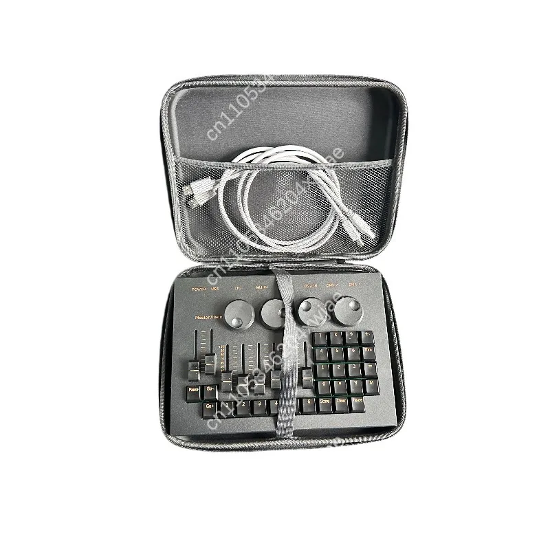 Mini MA2 Command Wing DMX512 Lighting Console 2048 Parameters Touch Screen for Stage DJ Party Live Performance