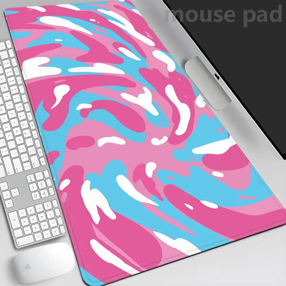 

Gaming Mouse Pad Kawaii Purple Desk Mat Large Office Carpet Accessories Mousepad Gamer Computer Mats
