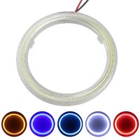 1Pcs Daytime Running Light Car COB LED Headlight DRL Fog Decorative Lights Angel Eyes Bulb DC 12V Motorcycle Halo Ring Lamp