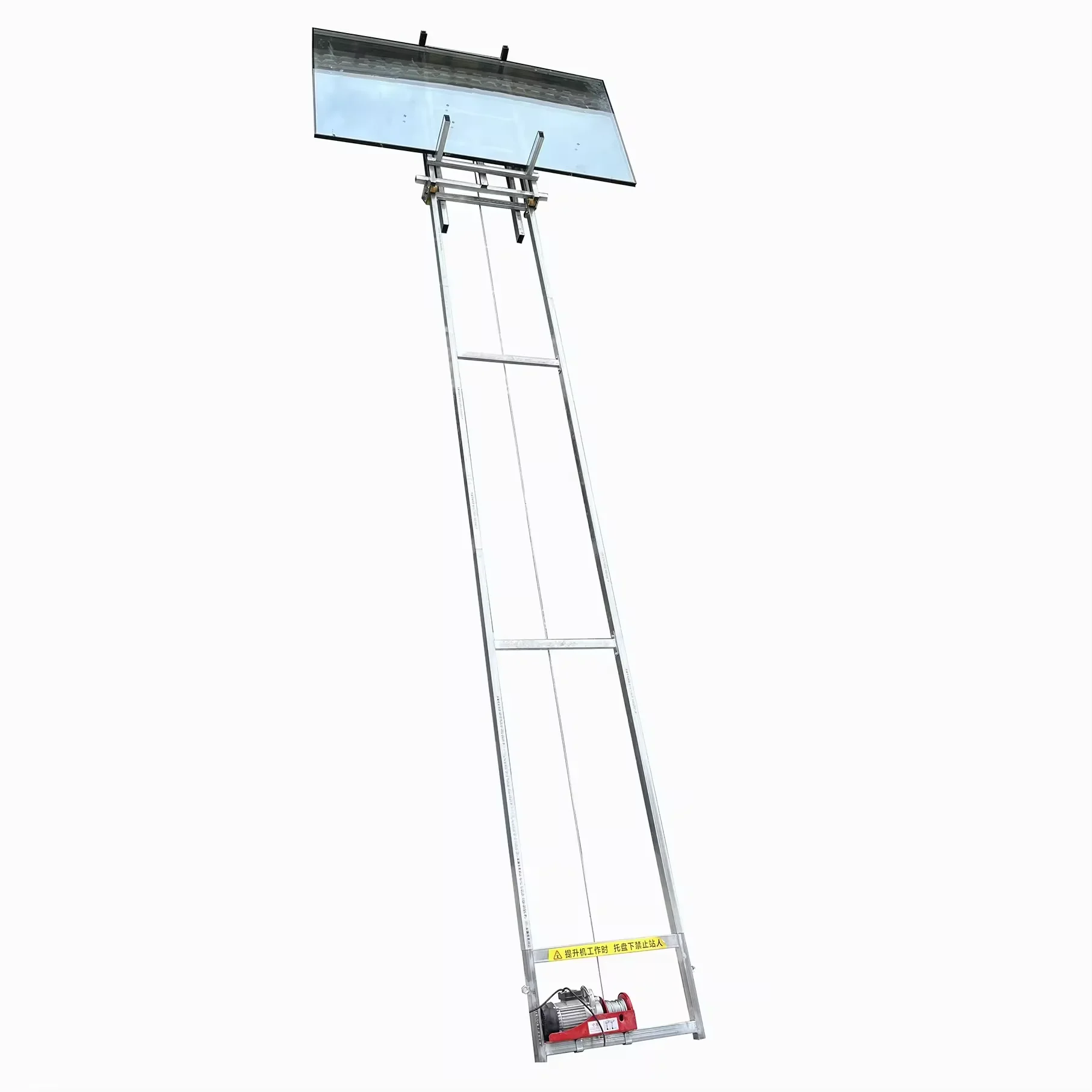 Panel Electric Hoist Installation Photovoltaic Panel Sunroom Hoist Elevator