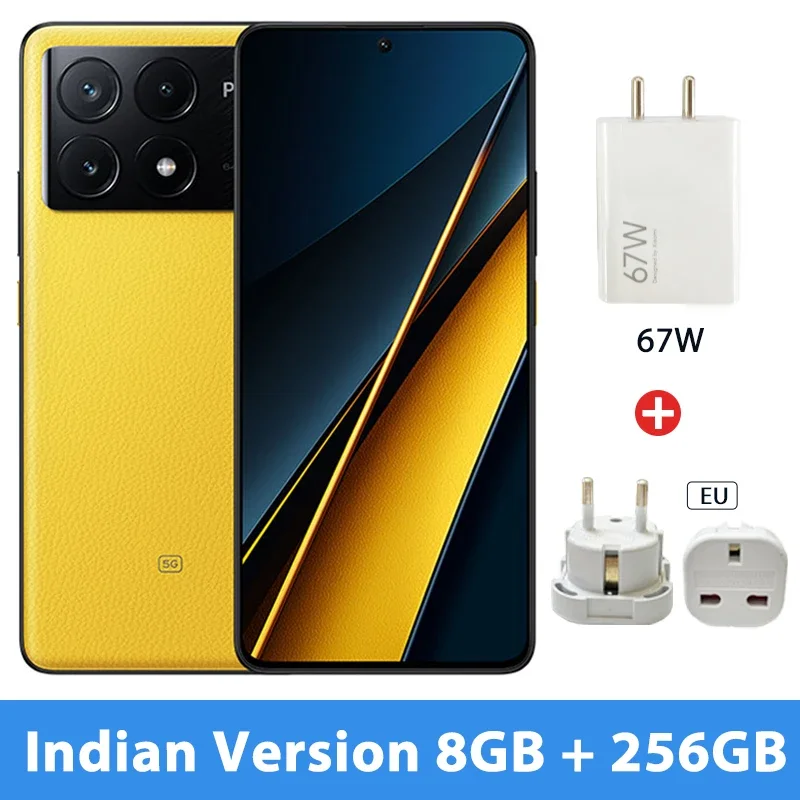 POCO X6 Pro 5G スマートフォン NFC 寸法 8300-Ultra 120Hz 6.67