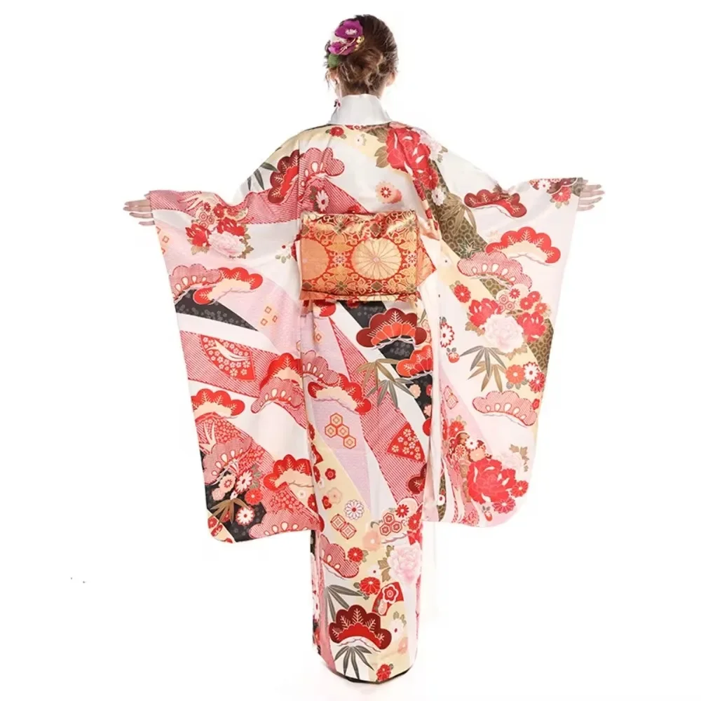 

Fashion Sweet Japanese Kimono Women Traditional Kimono Version Suit Bar Mitzvah Formal Kimono Suit Spring Hot Sale 2025